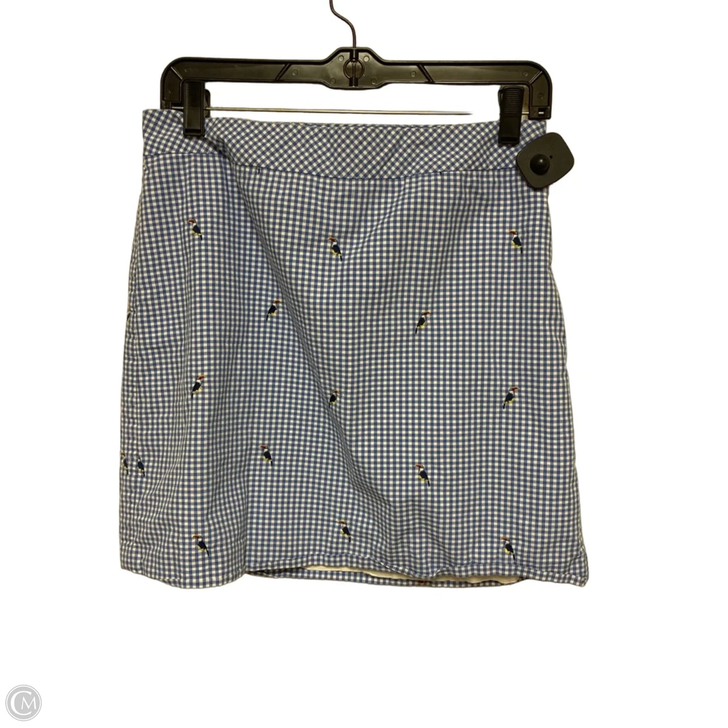 Skirt Mini & Short By Talbots In Checkered Pattern, Size: 8