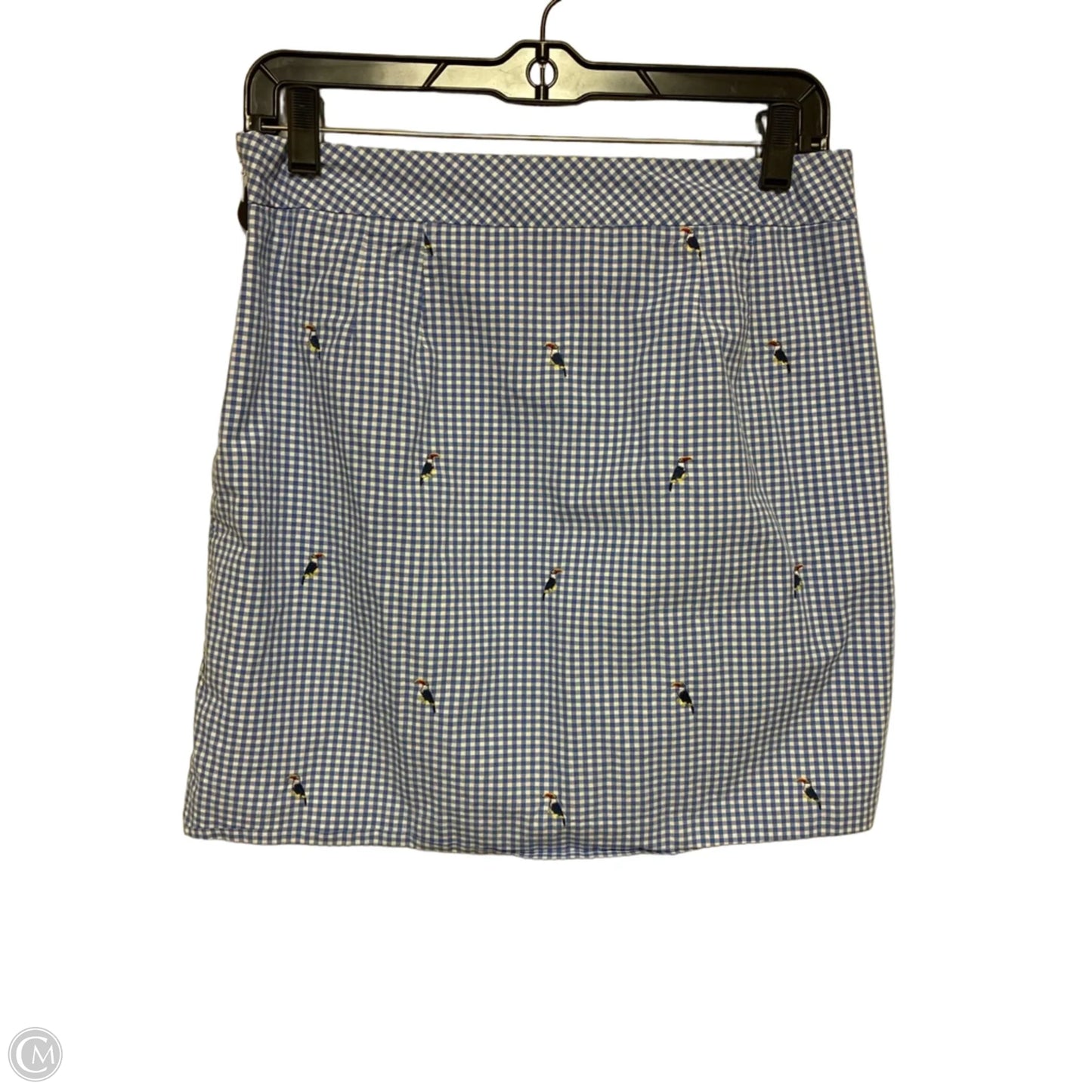 Skirt Mini & Short By Talbots In Checkered Pattern, Size: 8