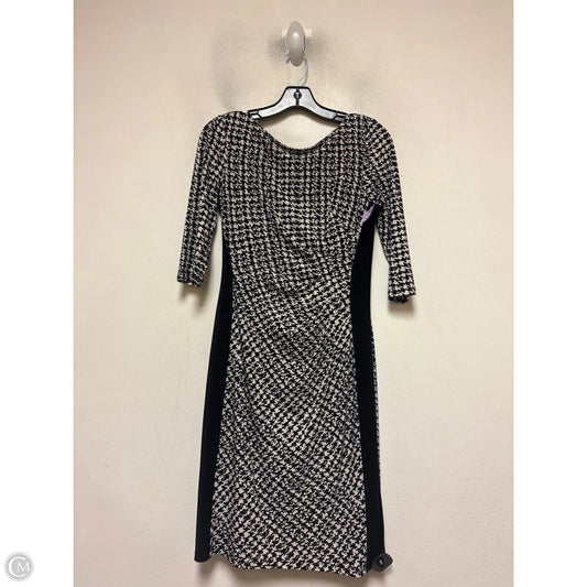 Dress Casual Short By Lauren By Ralph Lauren In Black & White, Size: 8