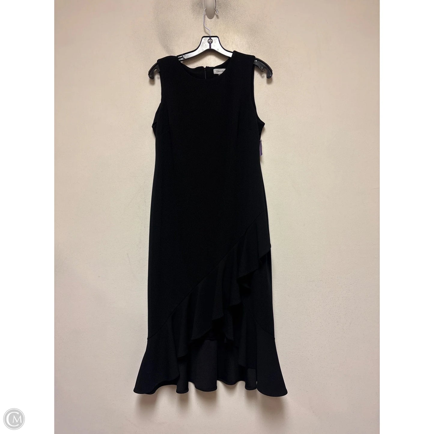 Dress Casual Short By Calvin Klein In Black, Size: L