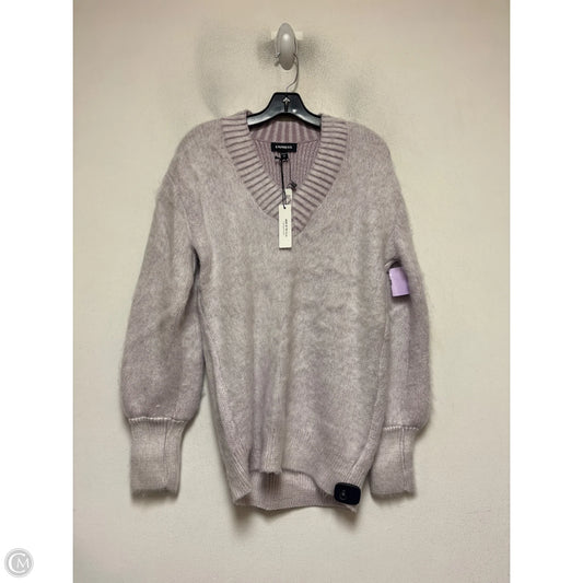 Sweater By Express In Purple, Size: Xs