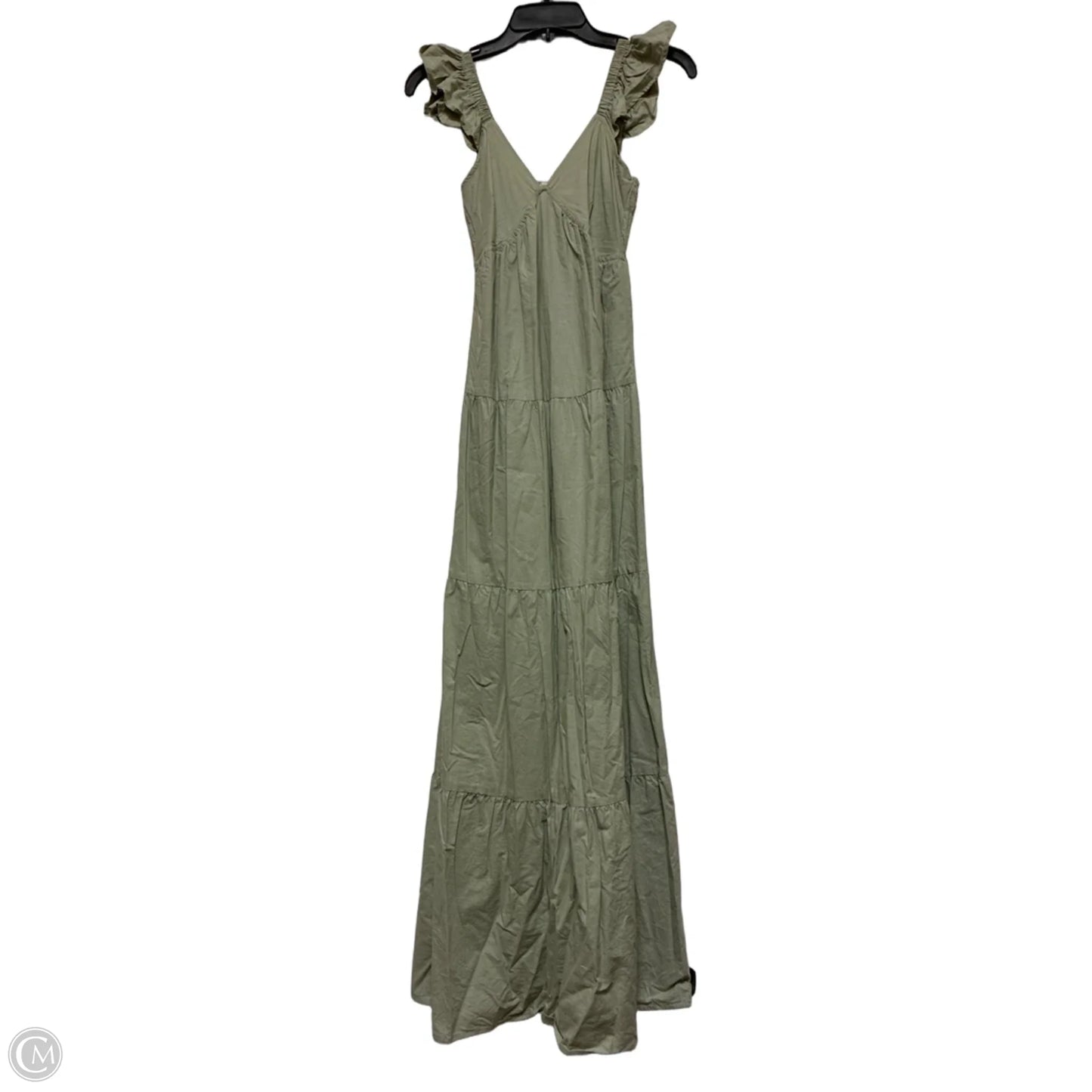 Dress Casual Maxi By Sim & Sam In Green, Size: Xs