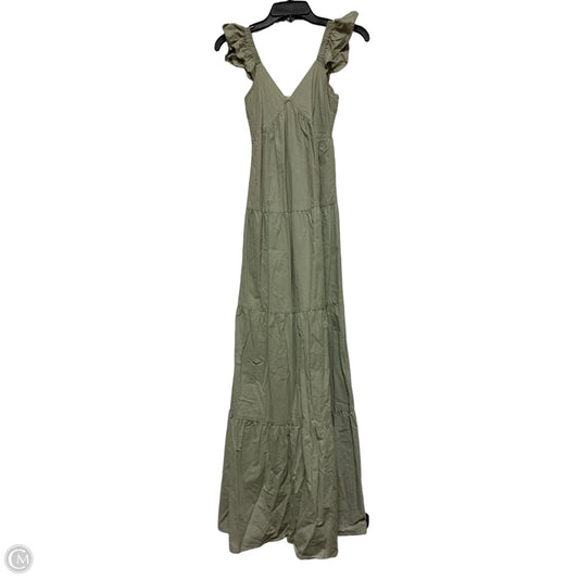 Dress Casual Maxi By Sim & Sam In Green, Size: Xs
