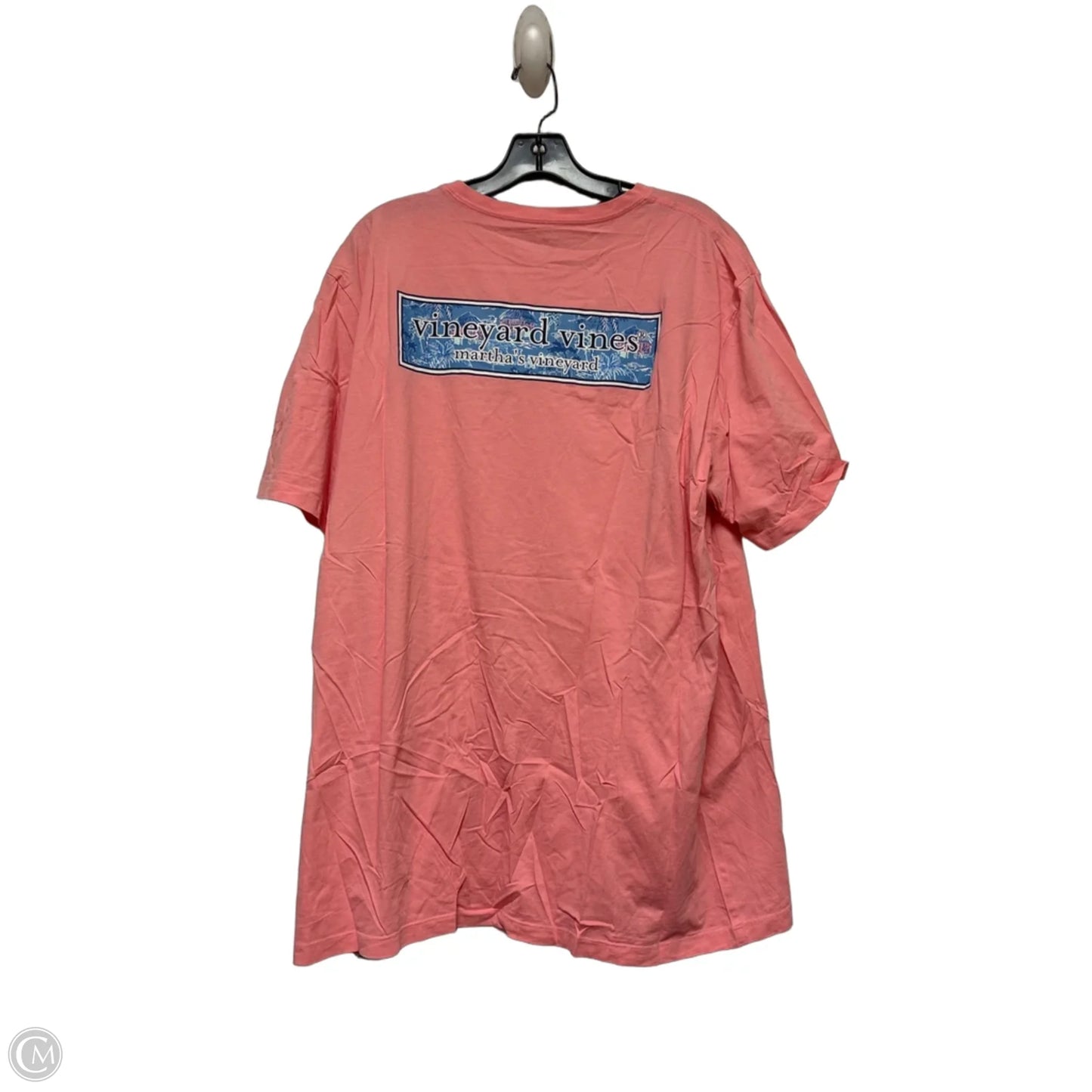 Top Short Sleeve Basic By Vineyard Vines In Pink, Size: Xl