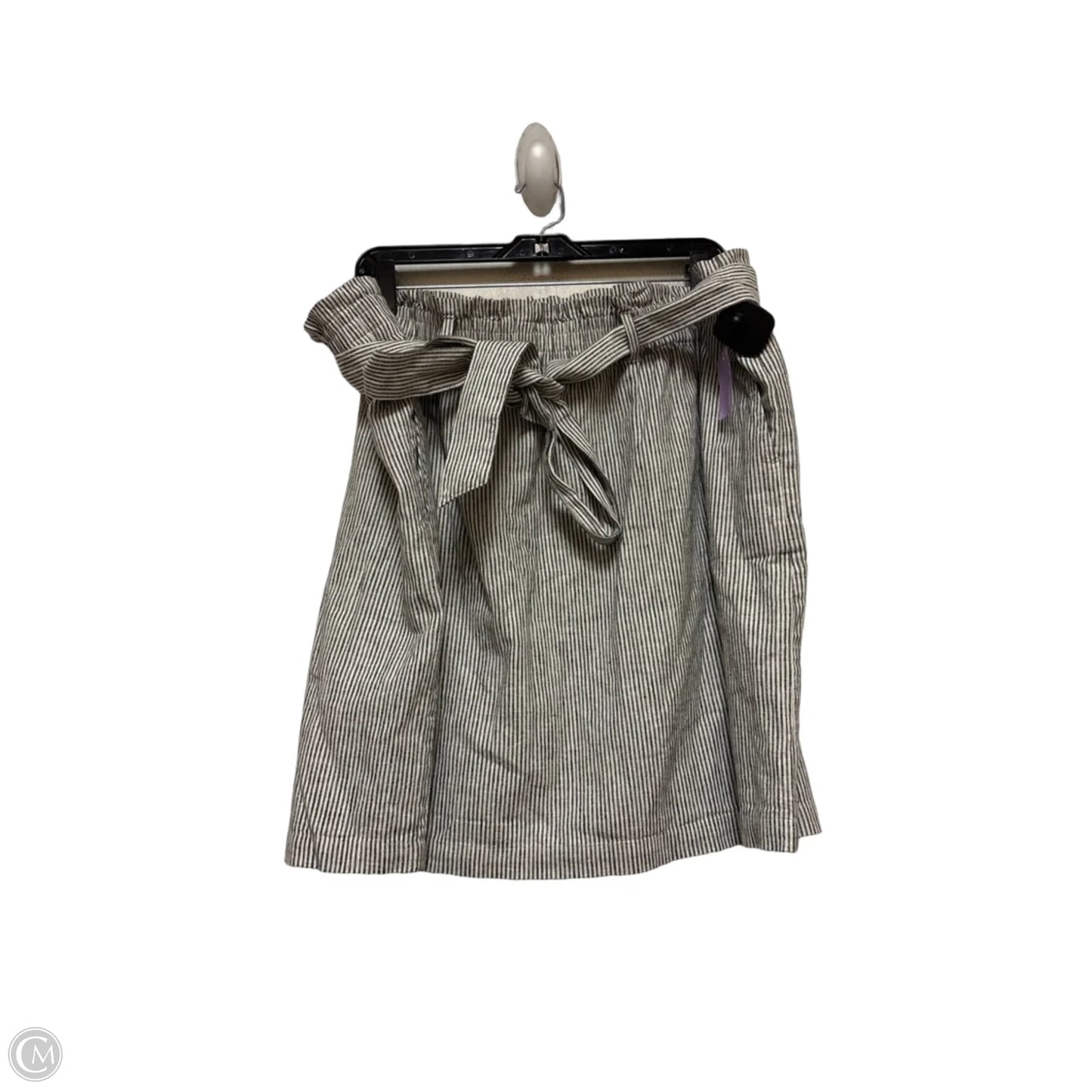 Skirt Mini & Short By J. Crew In Striped Pattern, Size: 18