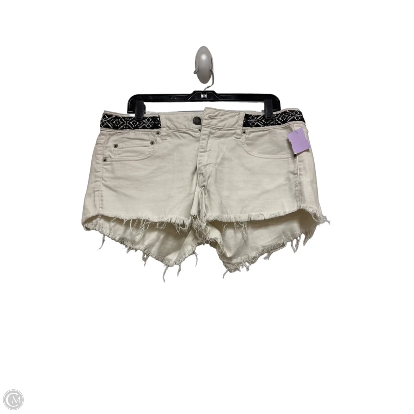 Shorts By American Eagle In Cream, Size: 12