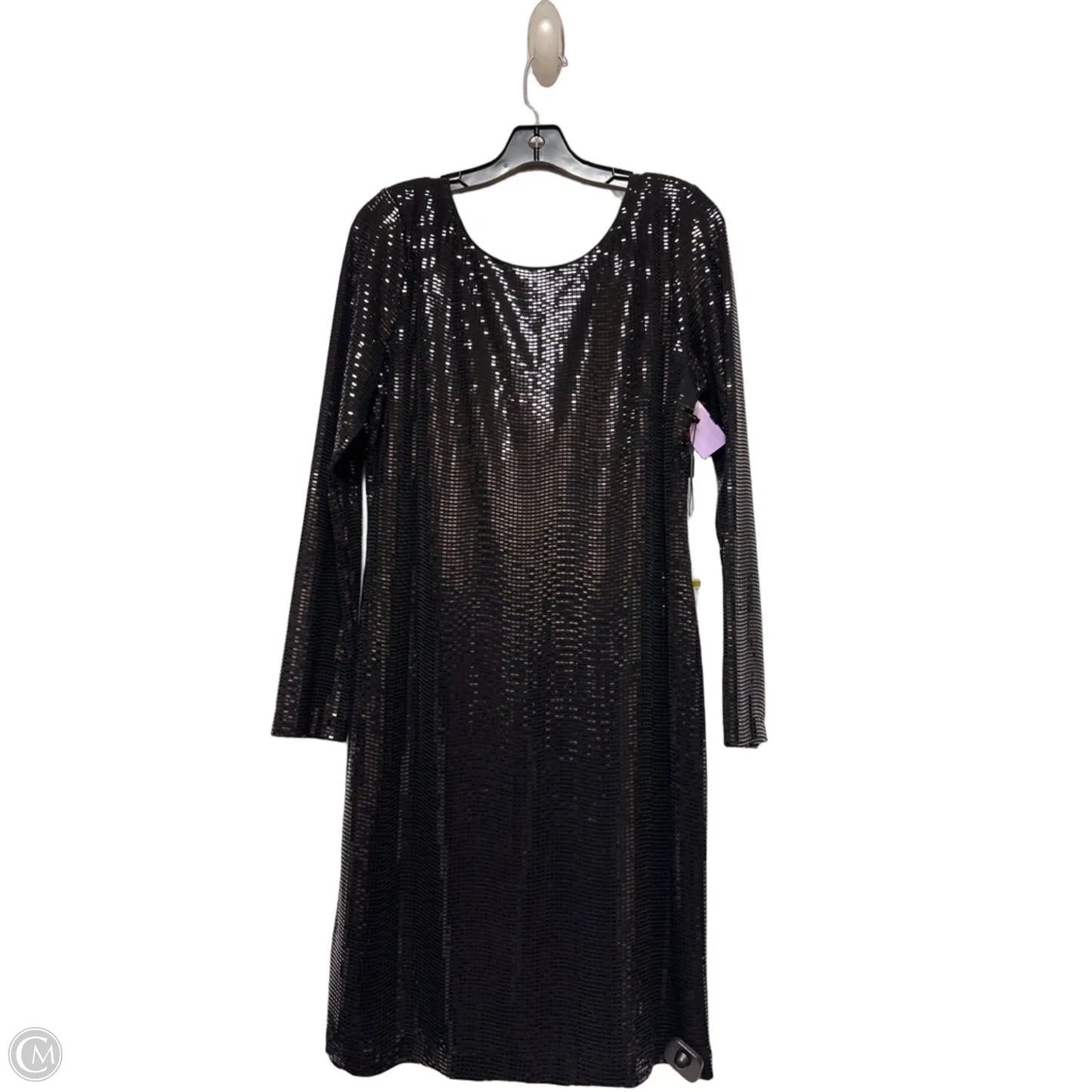 Dress Casual Short By Calvin Klein In Black, Size: Xl