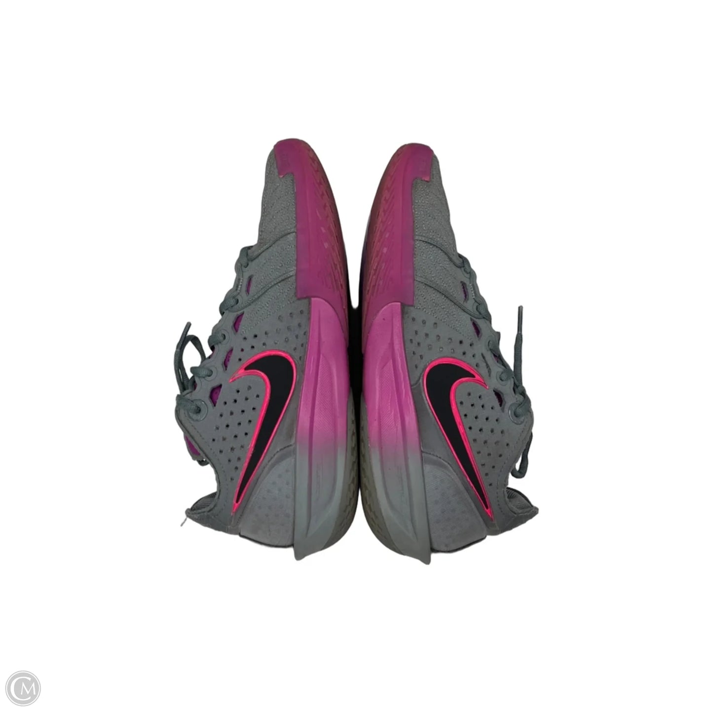 Shoes Sneakers By Nike In Grey & Purple, Size: 8