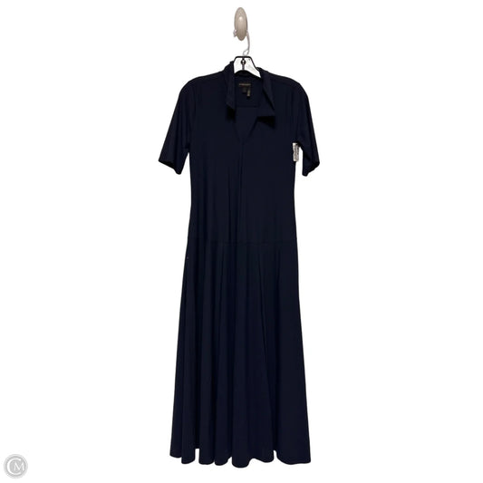 Dress Casual Midi By Donna Karan In Navy, Size: S