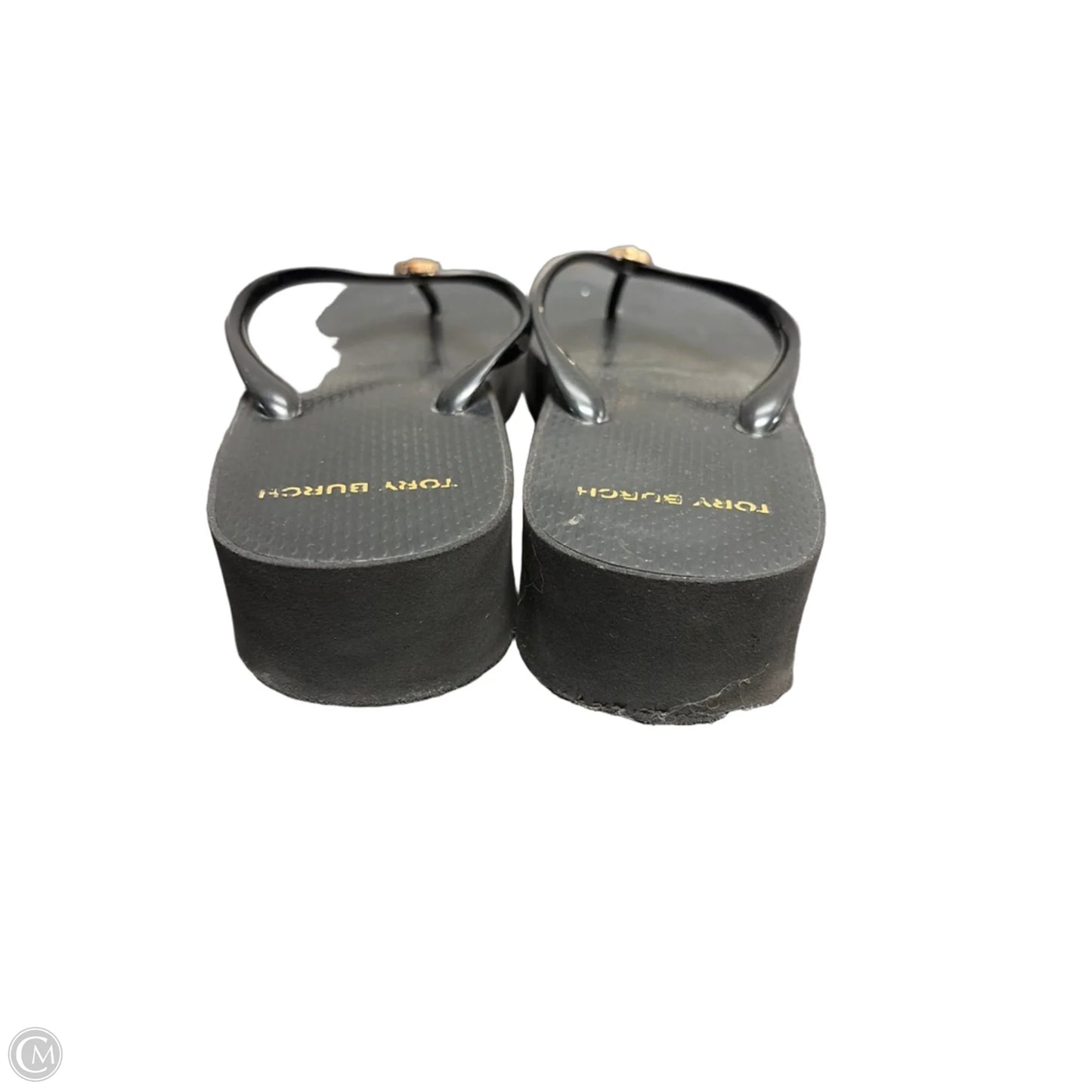 Sandals Designer By Tory Burch In Black, Size: 9