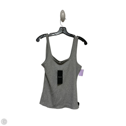 Athletic Tank Top By Fabletics In Grey, Size: L