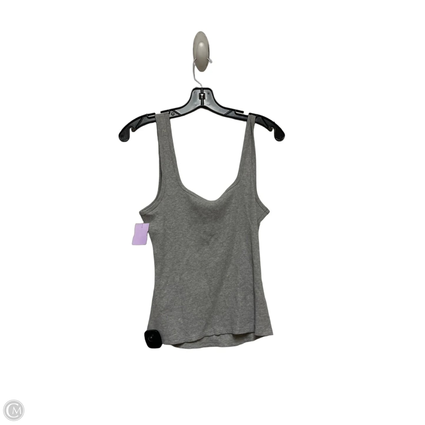 Athletic Tank Top By Fabletics In Grey, Size: L