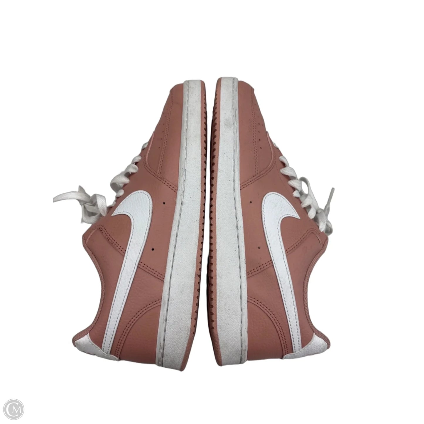 Shoes Sneakers By Nike In Pink & White, Size: 10
