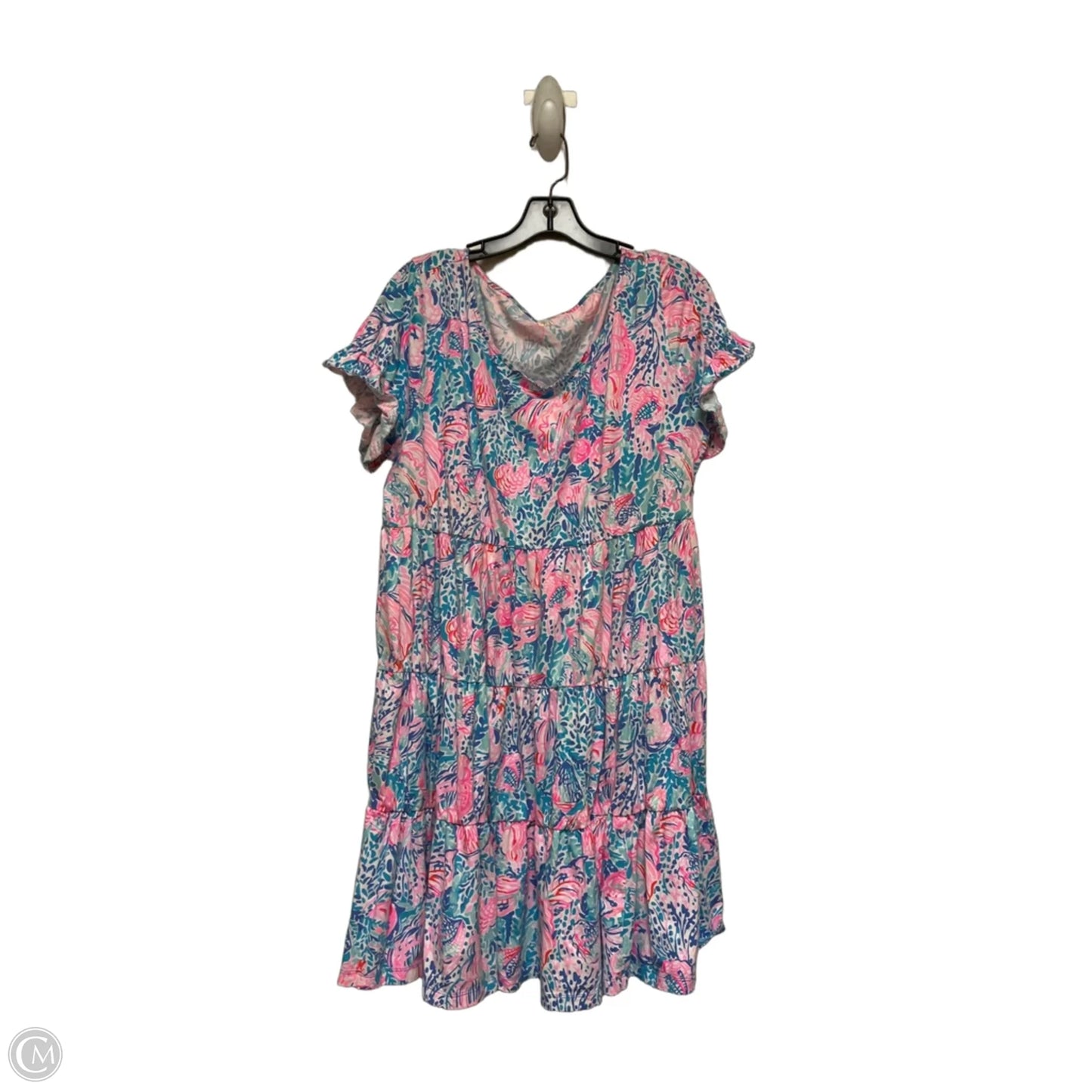Dress Designer By Lilly Pulitzer In Nautical Print, Size: 2x