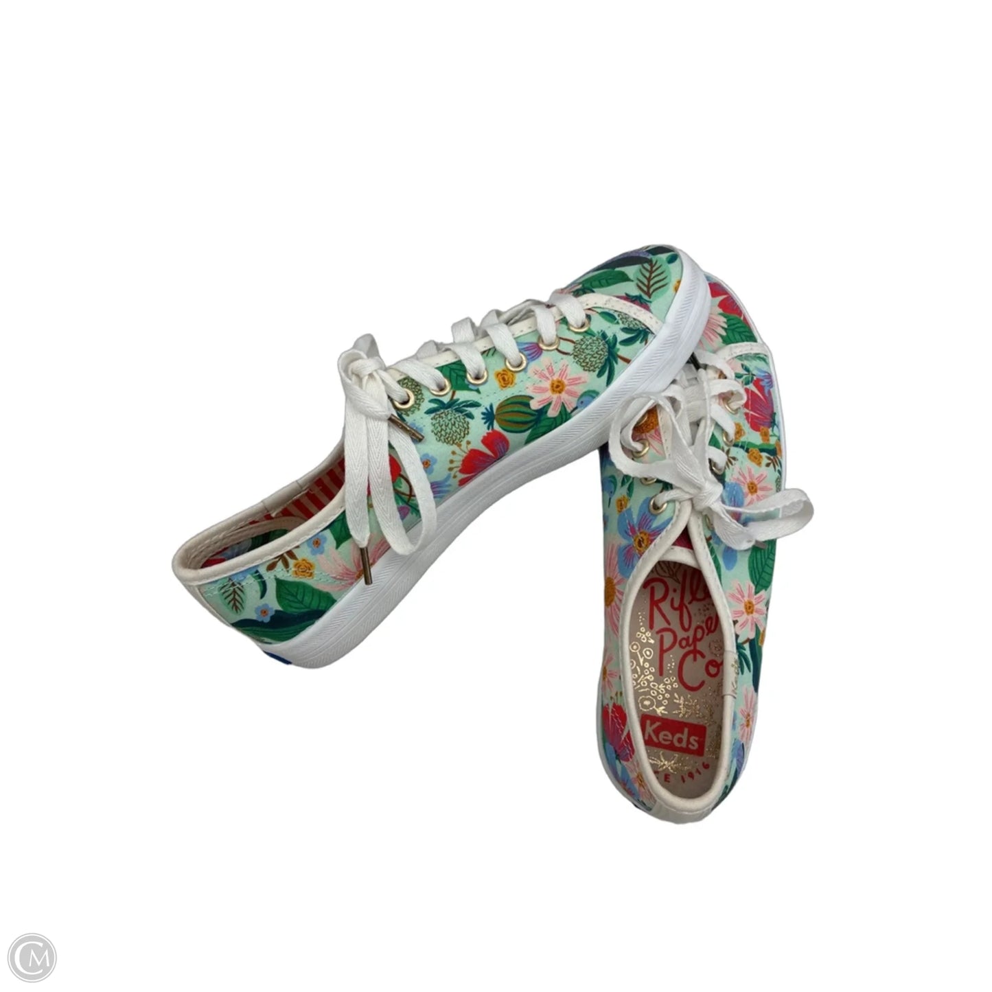 Shoes Sneakers By Keds In Floral Print, Size: 6.5