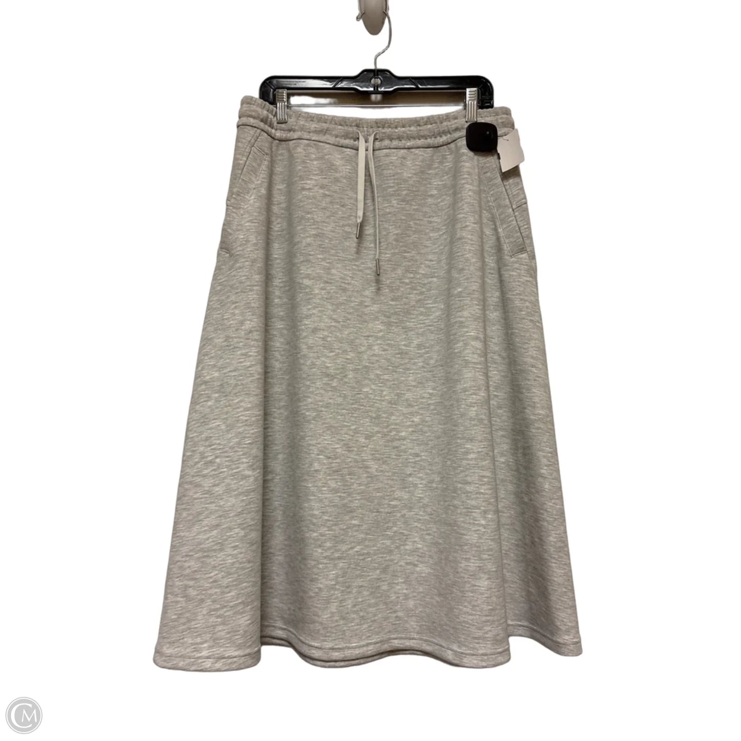 Athletic Skirt By Lululemon In Grey, Size: Xl
