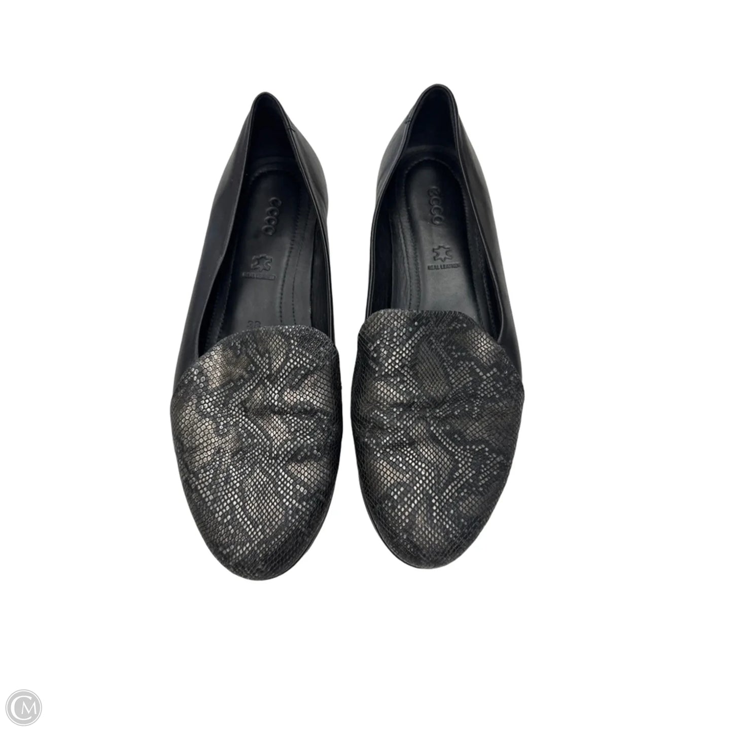 Shoes Flats By Ecco In Snakeskin Print, Size: 7.5