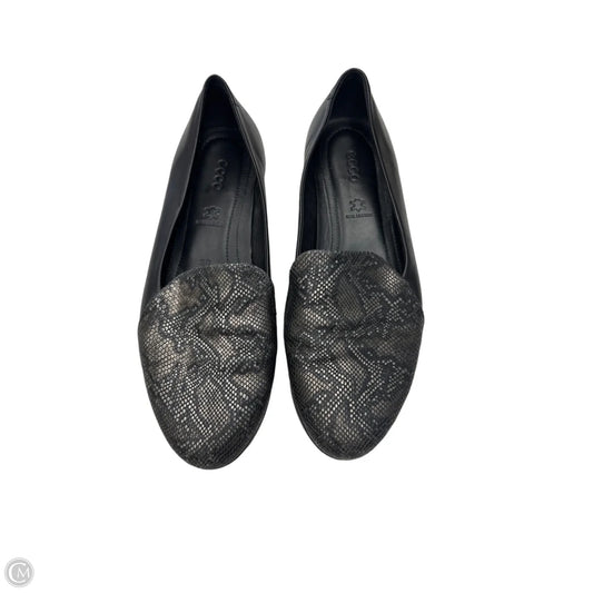 Shoes Flats By Ecco In Snakeskin Print, Size: 7.5