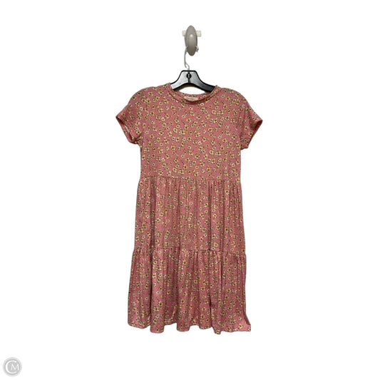 Dress Casual Short By Jessica Simpson In Floral Print, Size: M