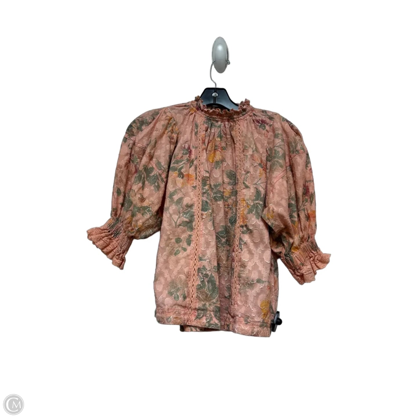 Top Short Sleeve By Pilcro In Floral Print, Size: Xs