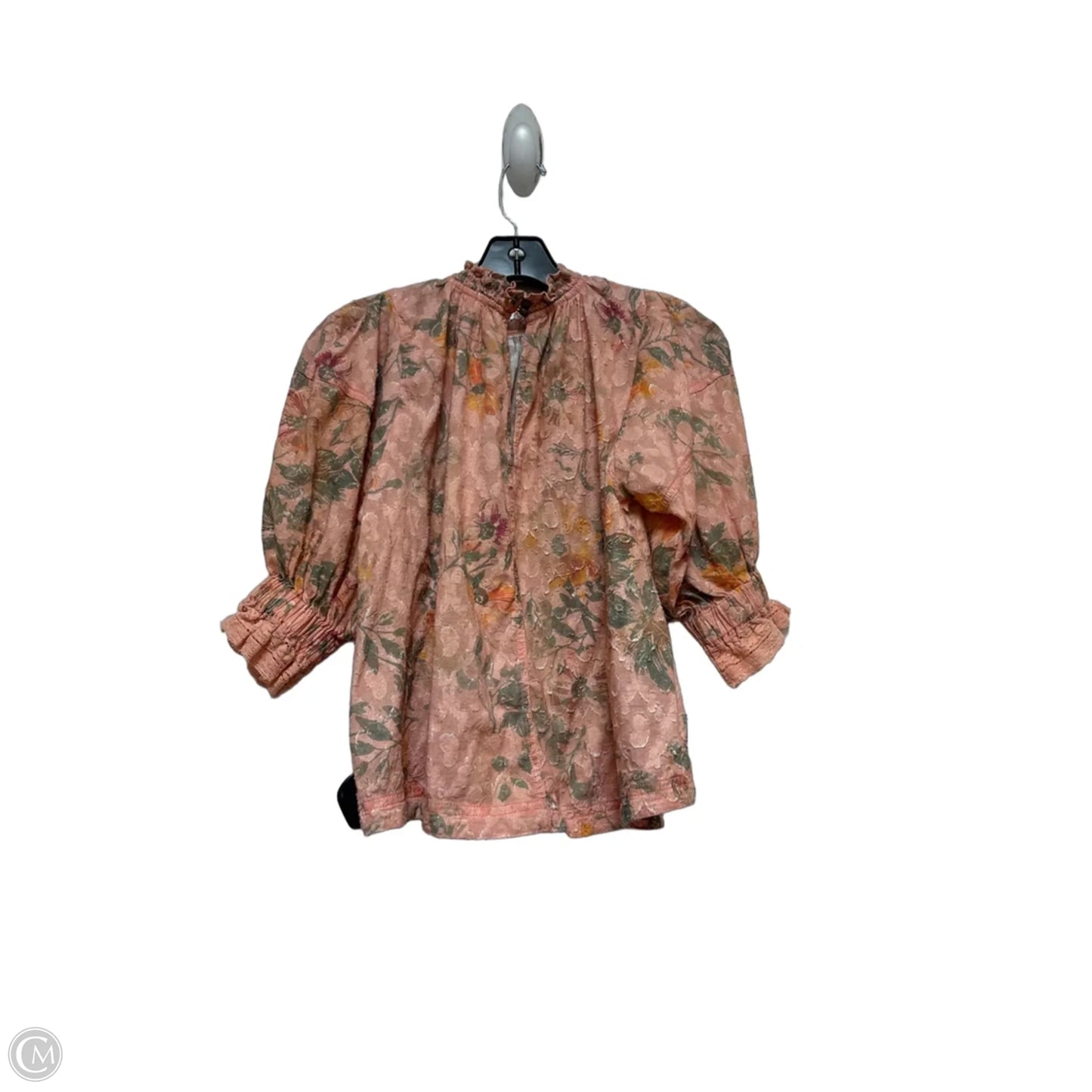 Top Short Sleeve By Pilcro In Floral Print, Size: Xs