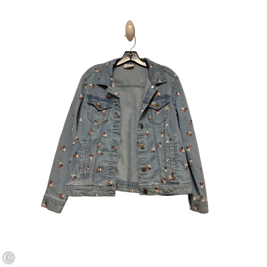 Jacket Denim By Disney Store In Blue Denim, Size: S
