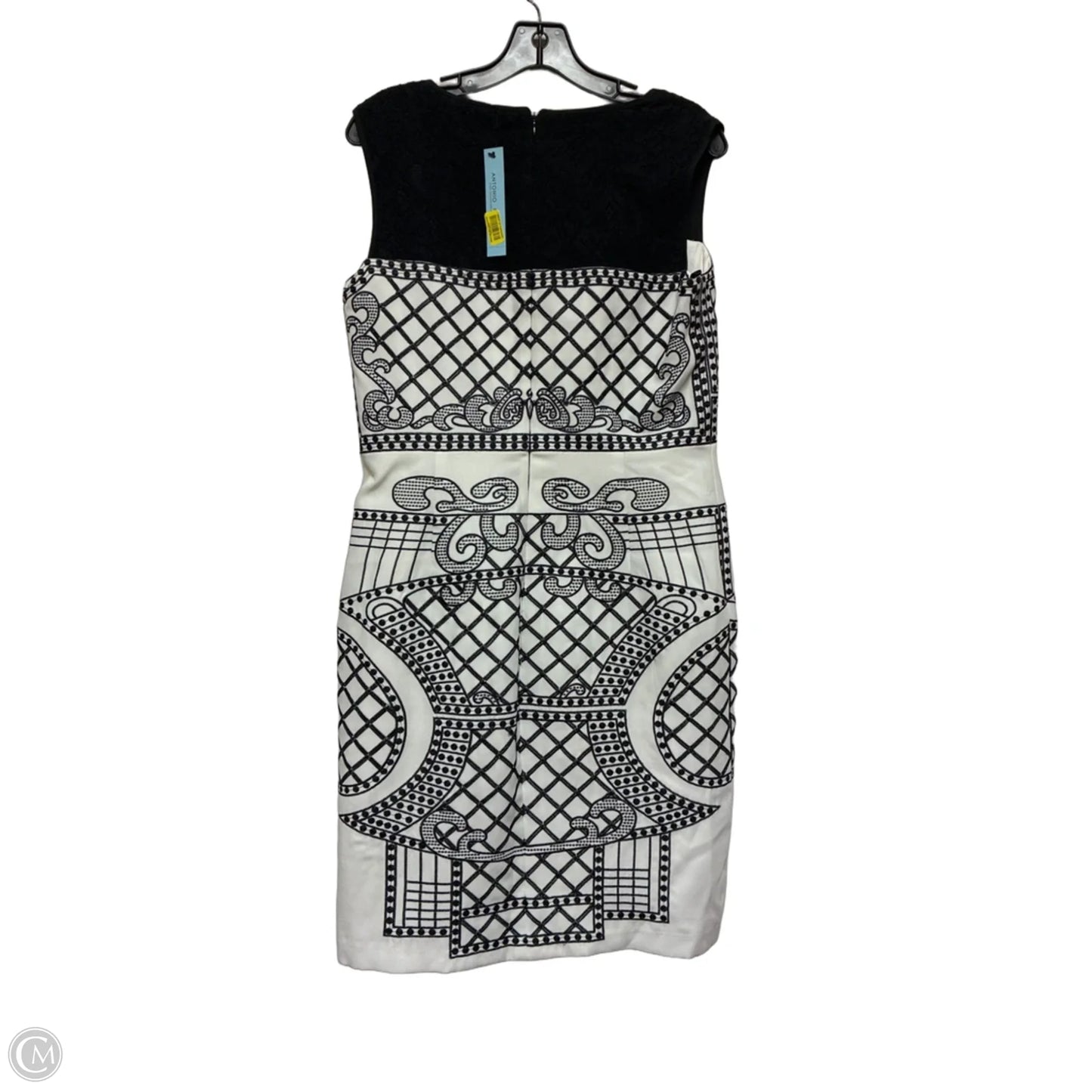 Dress Casual Short By Antonio Melani In Black & White, Size: M