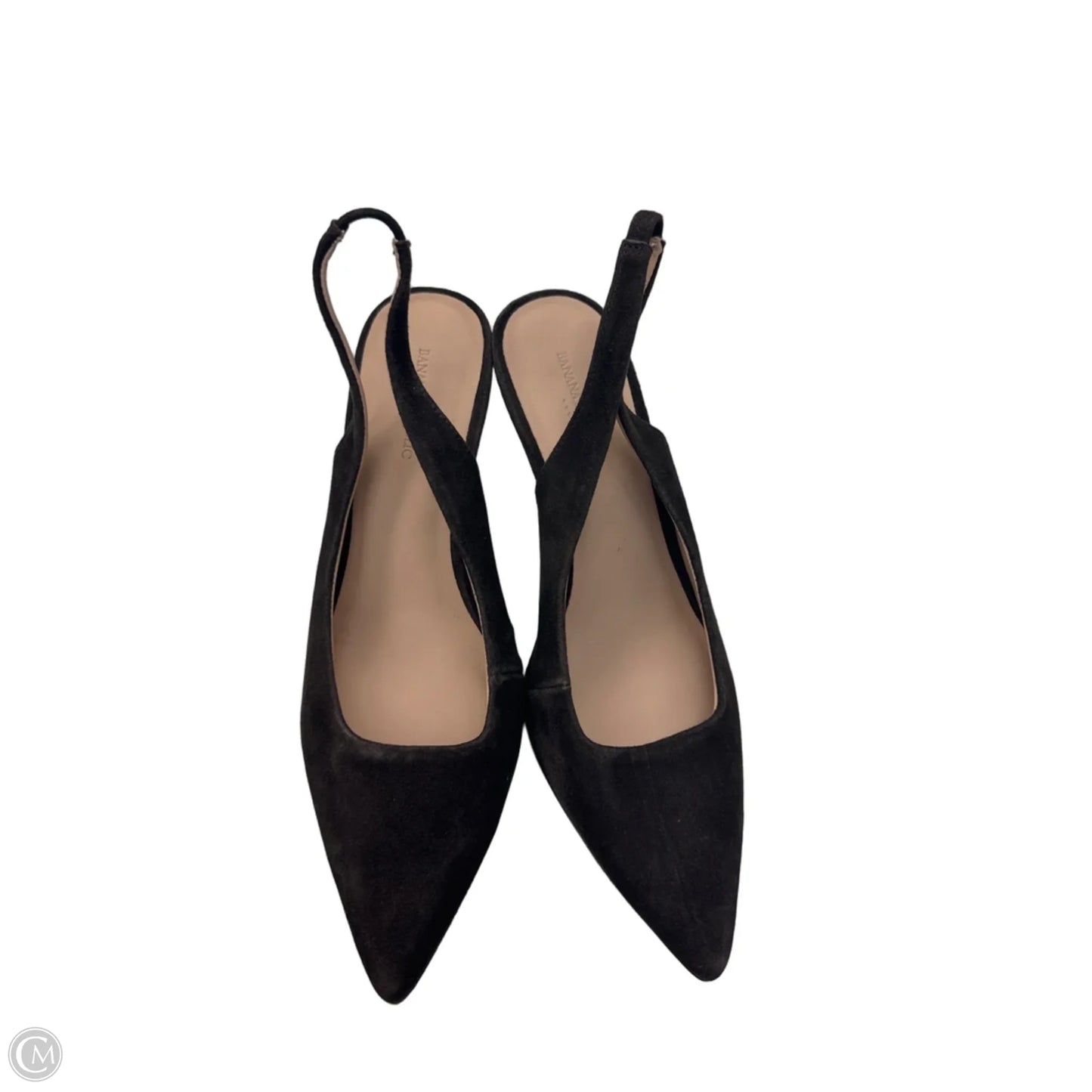 Shoes Heels Kitten By Banana Republic In Brown, Size: 7