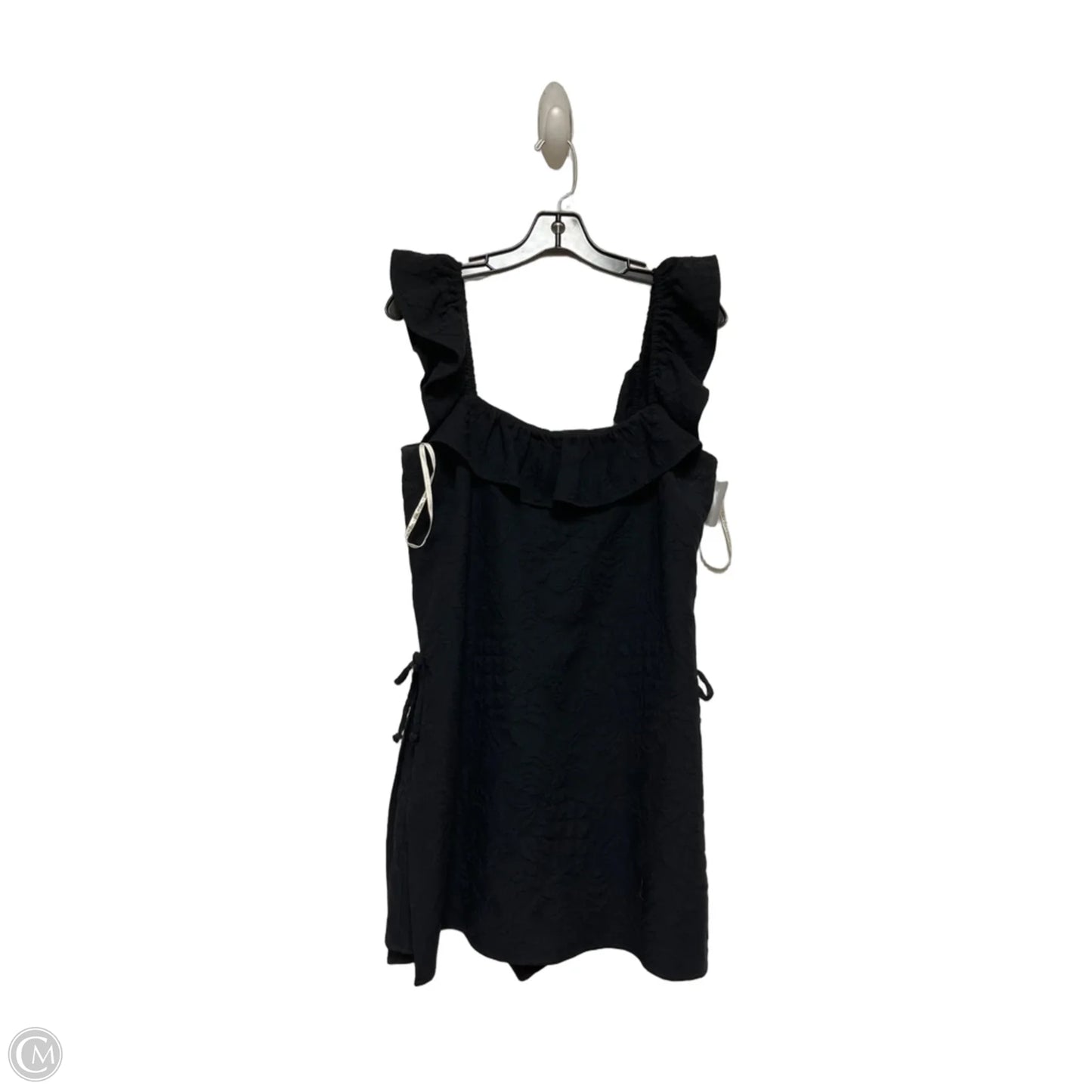 Romper Designer By Lilly Pulitzer In Black, Size: L