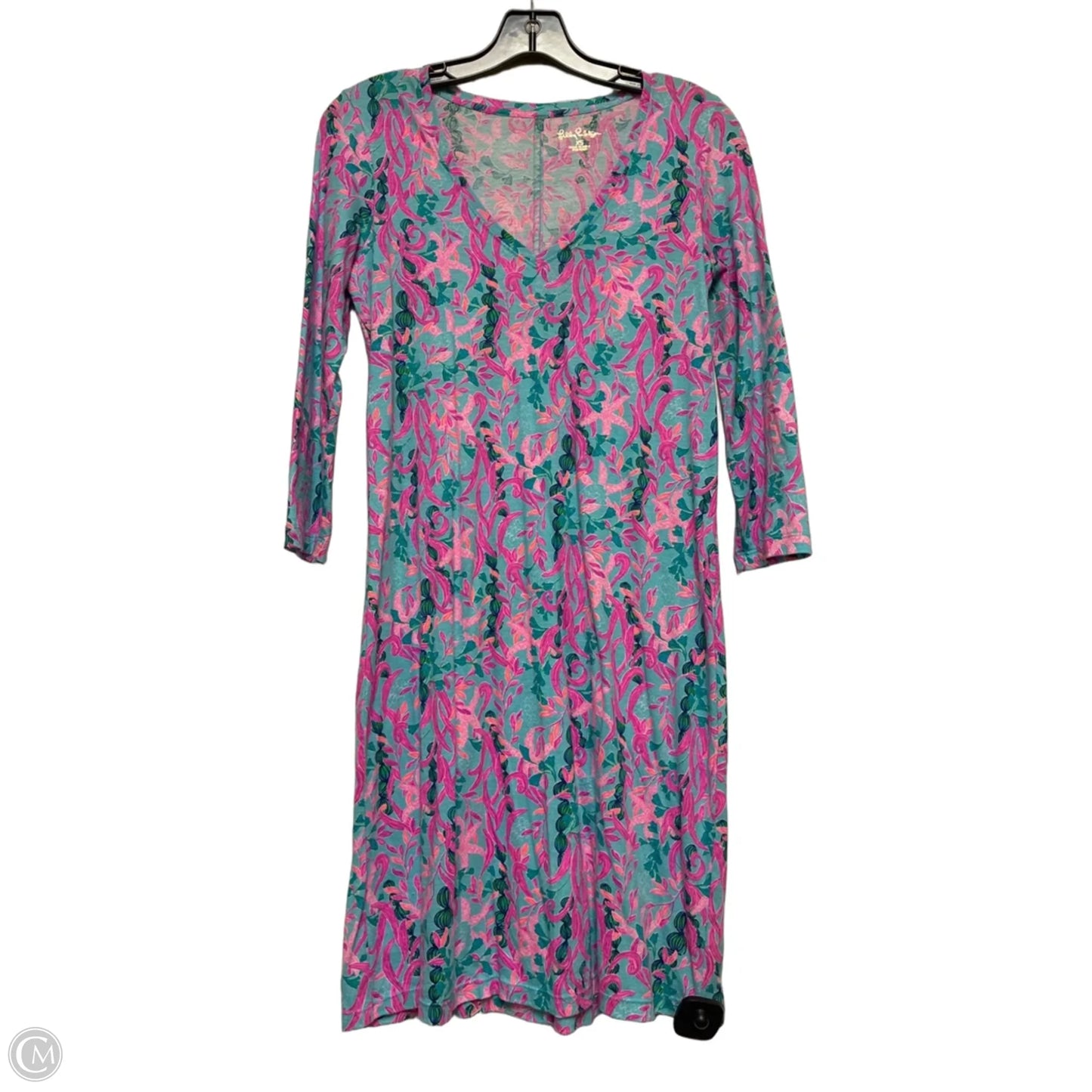 Dress Designer By Lilly Pulitzer In Nautical Print, Size: Xs