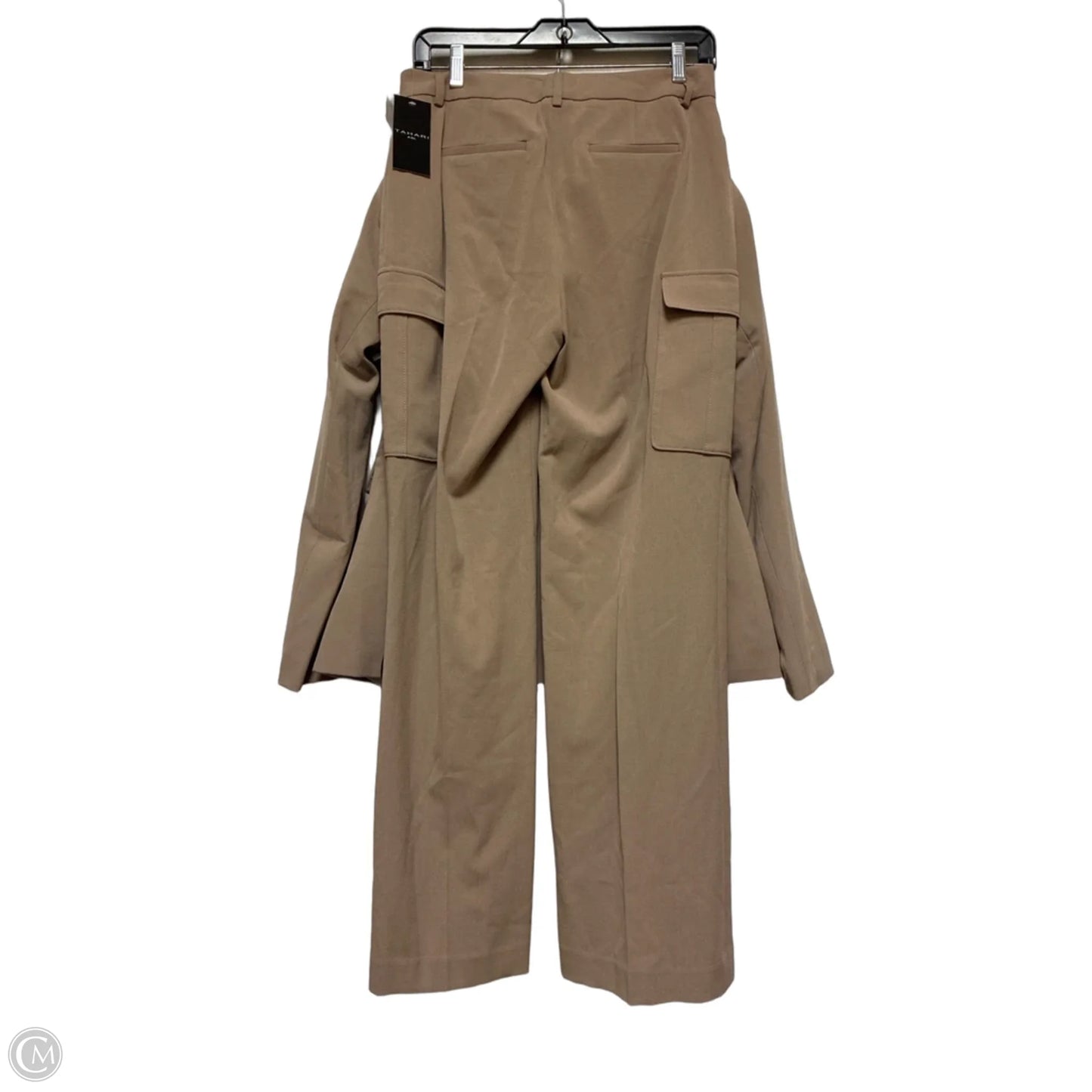 Pants Suit 2pc By Tahari In Tan, Size: Xs