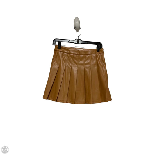 Skirt Mini & Short By Mable In Tan, Size: 4