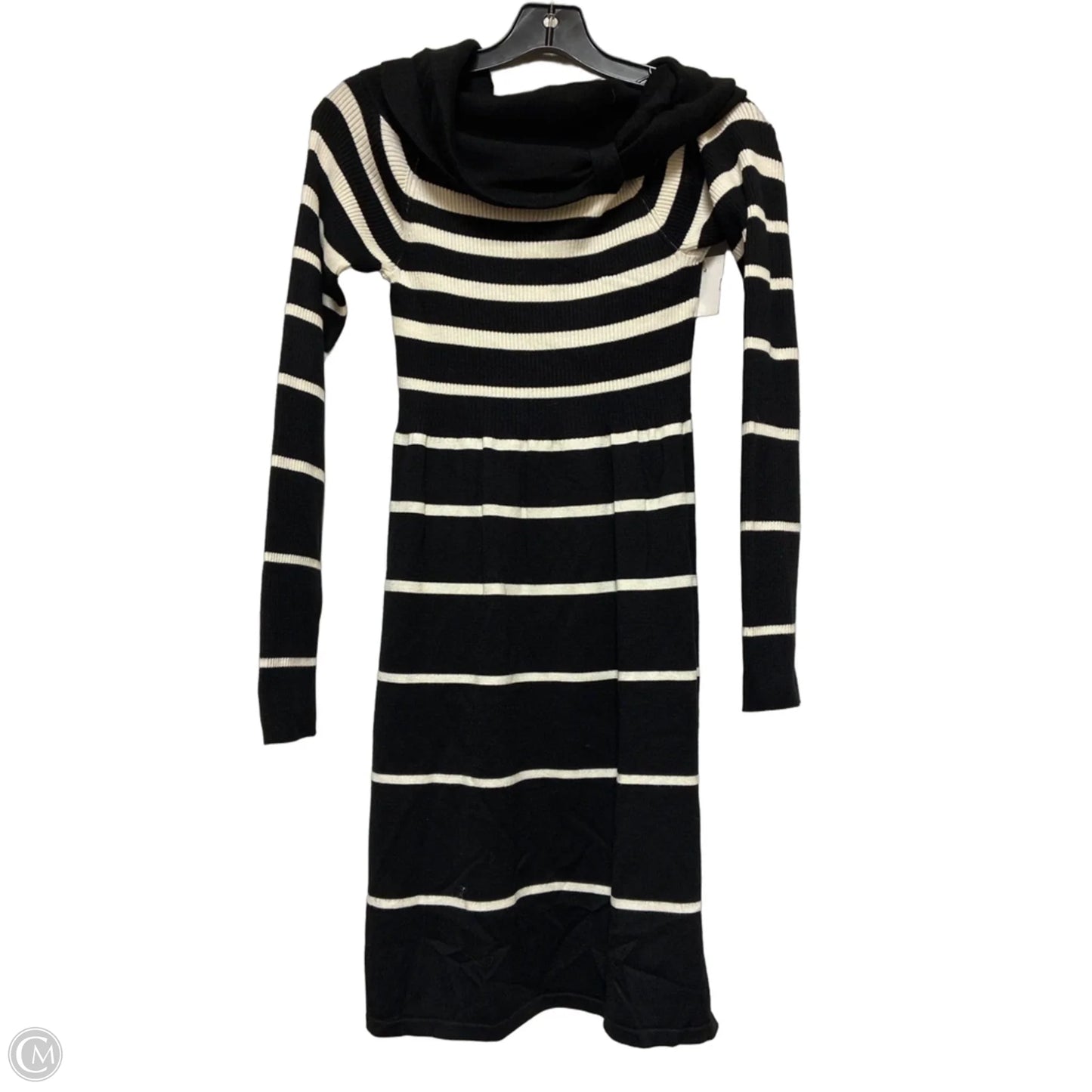 Dress Casual Short By White House Black Market In Black & White, Size: Xs