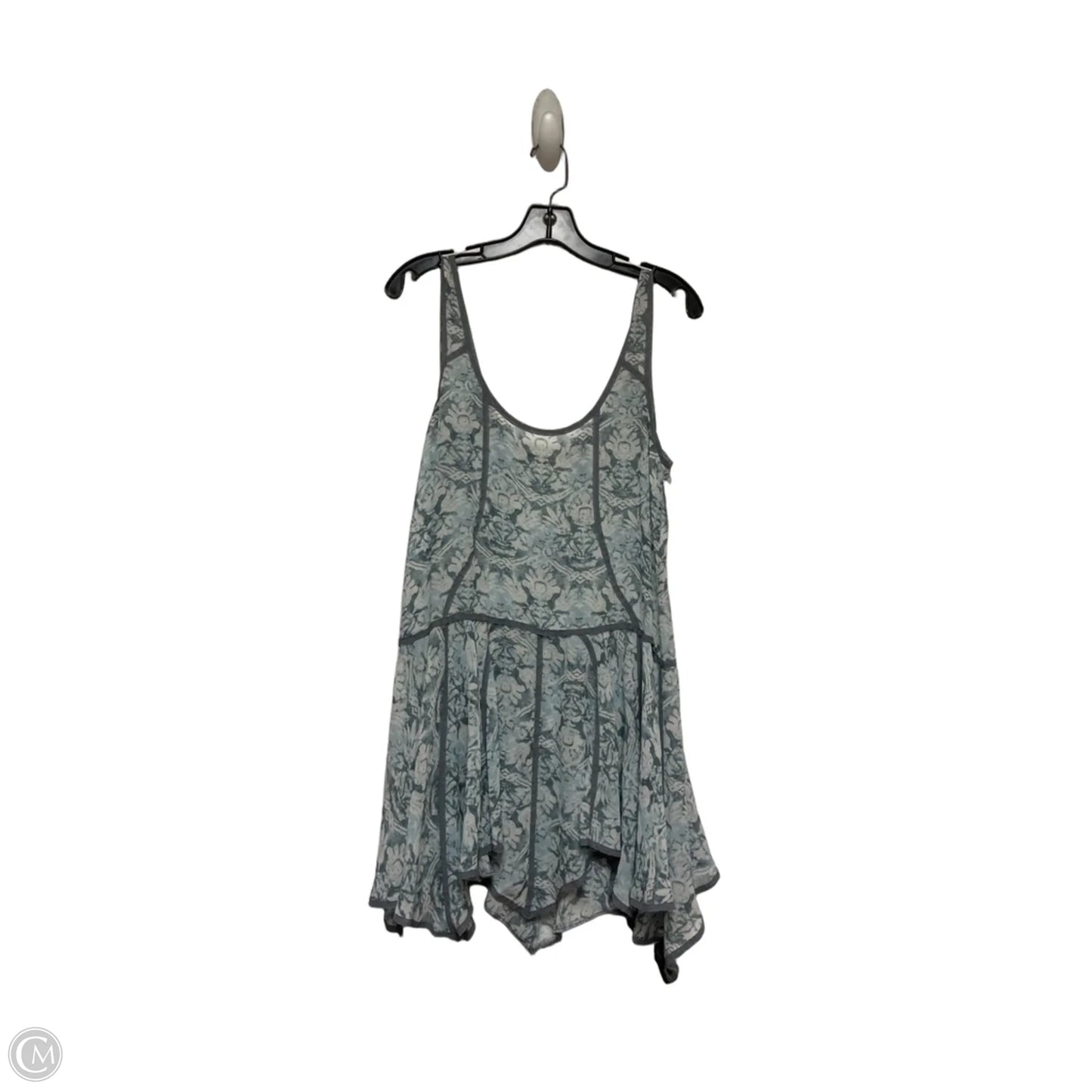 Nightgown By Free People In Blue & Grey, Size: M
