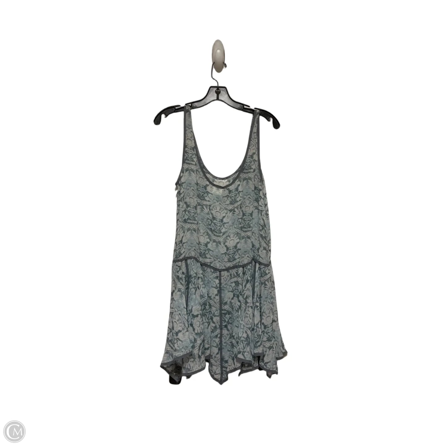 Nightgown By Free People In Blue & Grey, Size: M