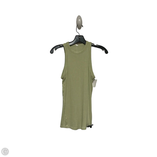 Athletic Tank Top By Lululemon In Green, Size: 4
