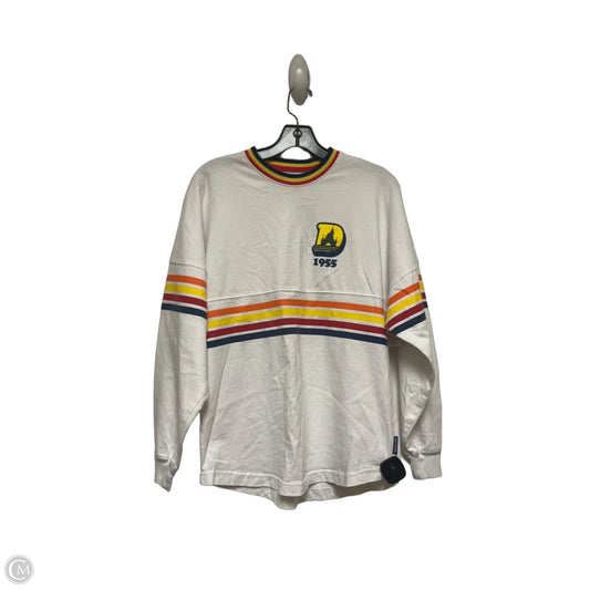 Top Long Sleeve By Disney Store In Blue & White, Size: Xs