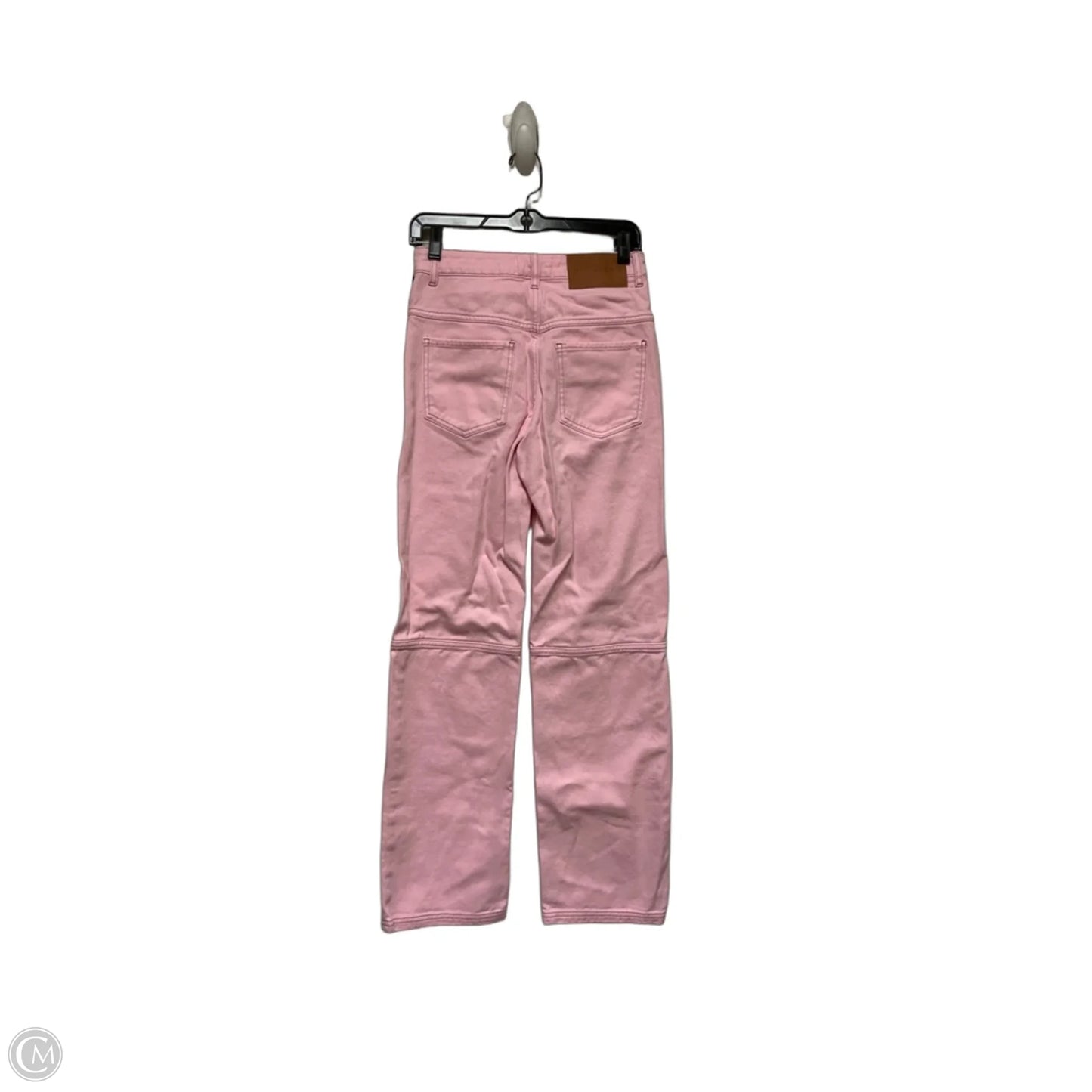 Jeans Straight By Clothes Mentor In Pink Denim, Size: 2