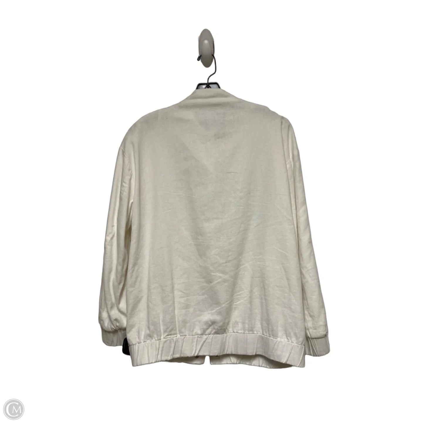 Jacket Shirt By Zara In White, Size: Xs