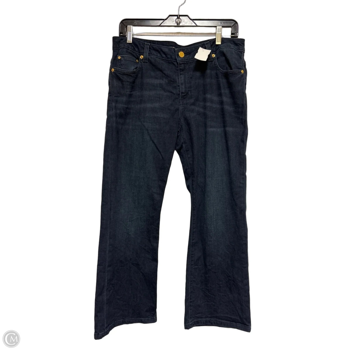 Jeans Designer By Michael Kors In Blue Denim, Size: 10