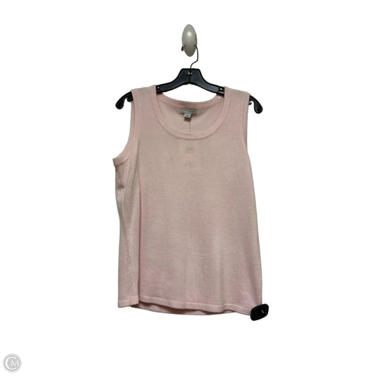 Top Sleeveless By Mercer Street In Pink, Size: M