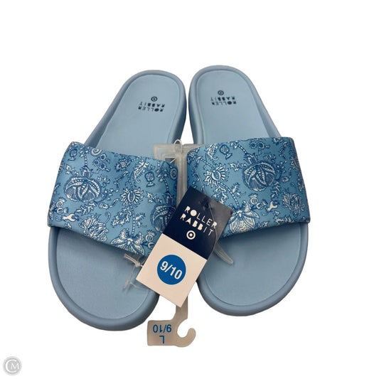 Sandals Flats By Target-designer In Blue, Size: 10