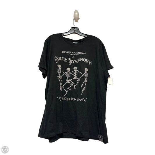 Top Short Sleeve Basic By Port & Company In Black, Size: 2x