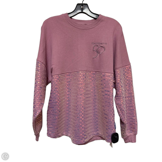 Sweatshirt Crewneck By Disney Store In Purple, Size: S