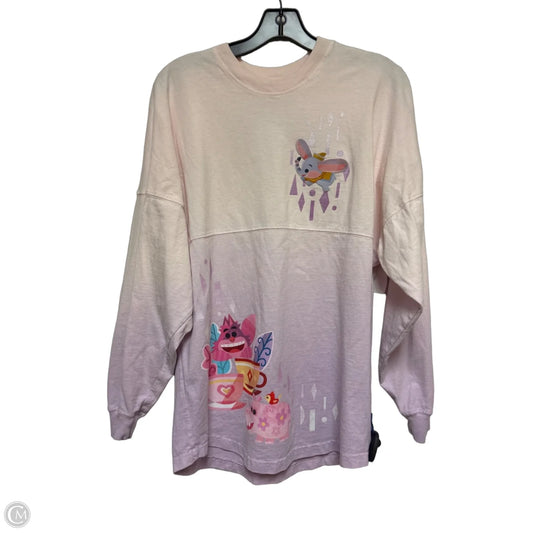 Top Long Sleeve By Disney Store In Pink & Purple, Size: Xs