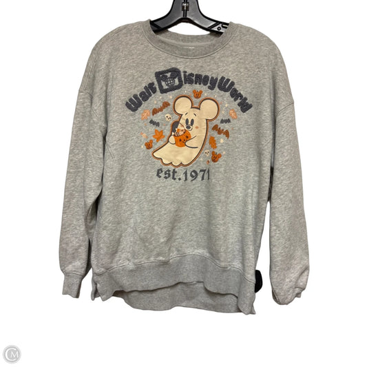 Top Long Sleeve By Disney Store In Grey, Size: Xs
