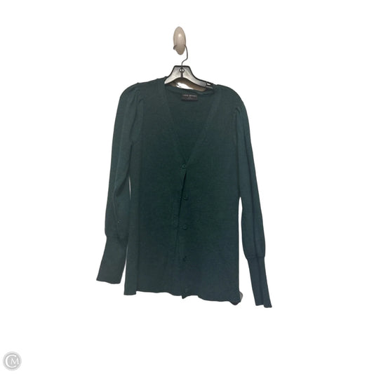 Sweater Cardigan By Lane Bryant In Green, Size: Xl