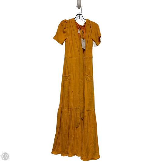 Dress Casual Maxi By Clothes Mentor In Yellow, Size: S