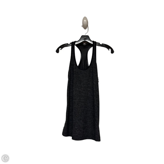 Athletic Tank Top By Lululemon In Black & Grey, Size: S