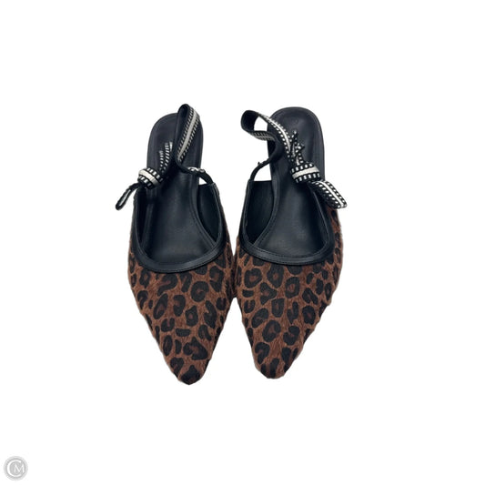 Shoes Heels Kitten By Coutgo In Animal Print, Size: 8.5